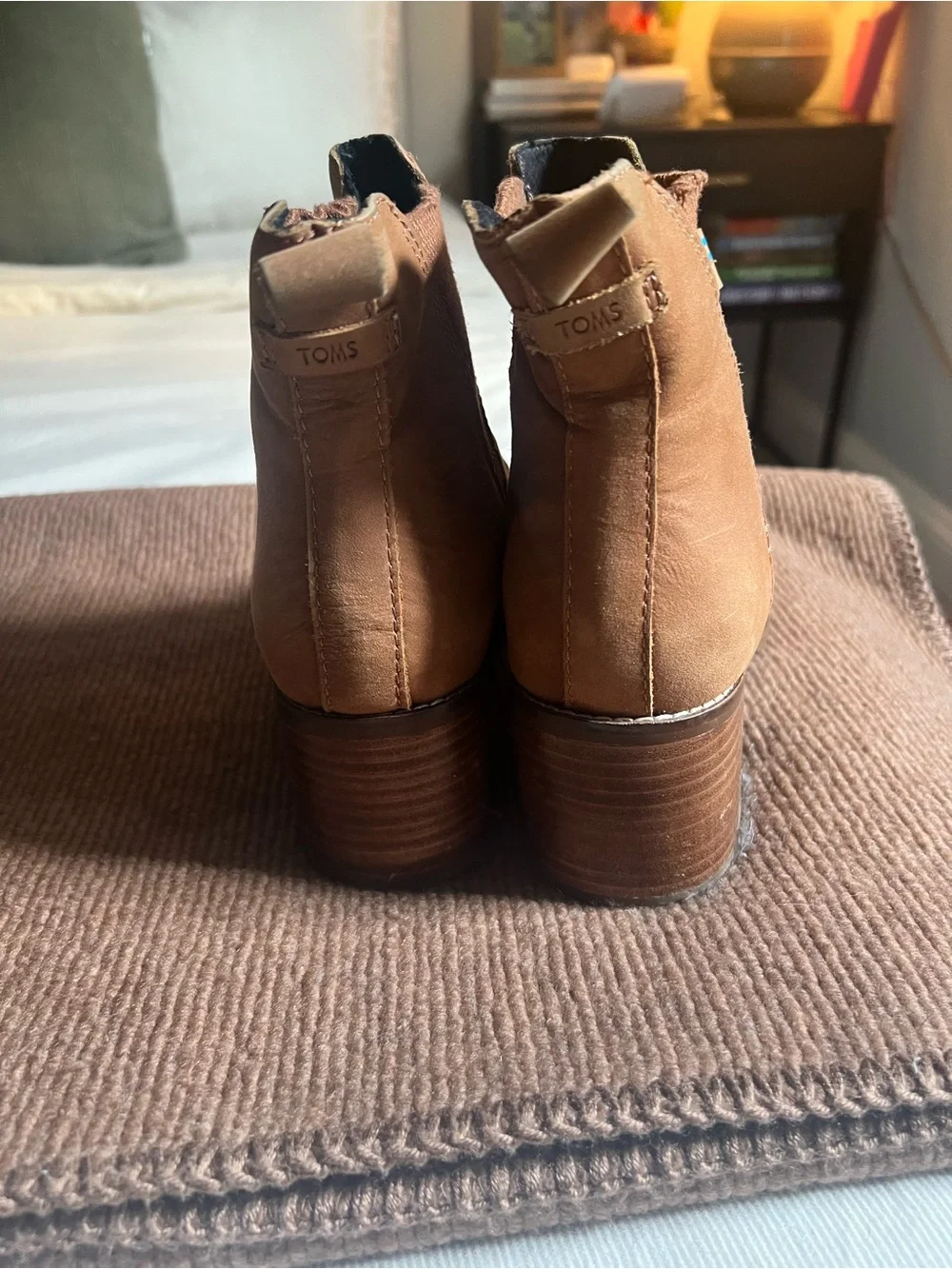 TOMS heeled booties